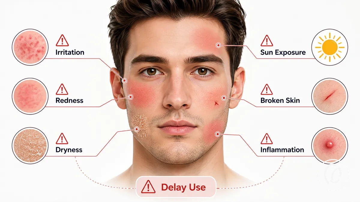 Condiciones de la piel que hacen más riesgoso el uso de herramientas para eliminar vello facial