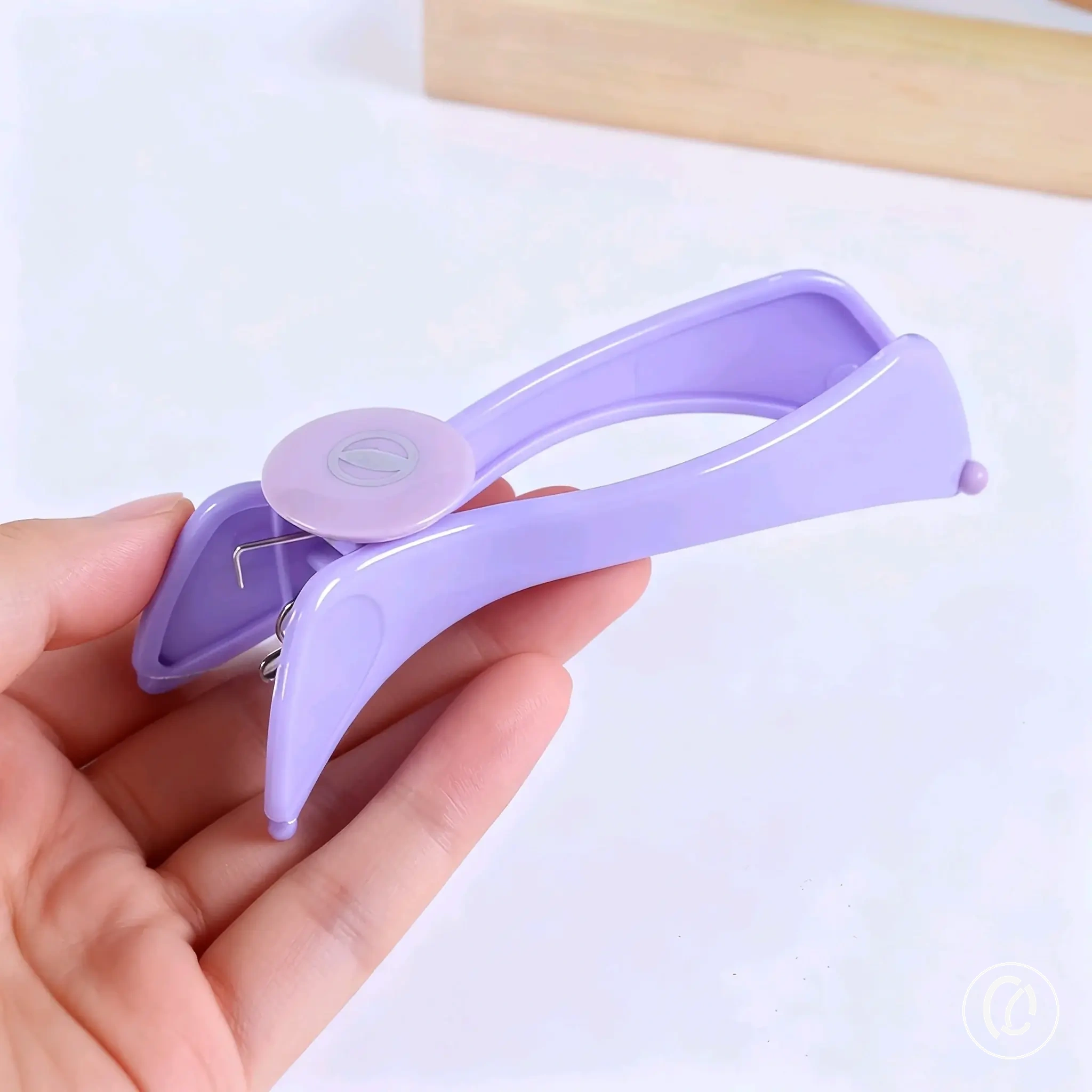 Depilador facial manual de plástico com fio de algodão para remover pelos faciais