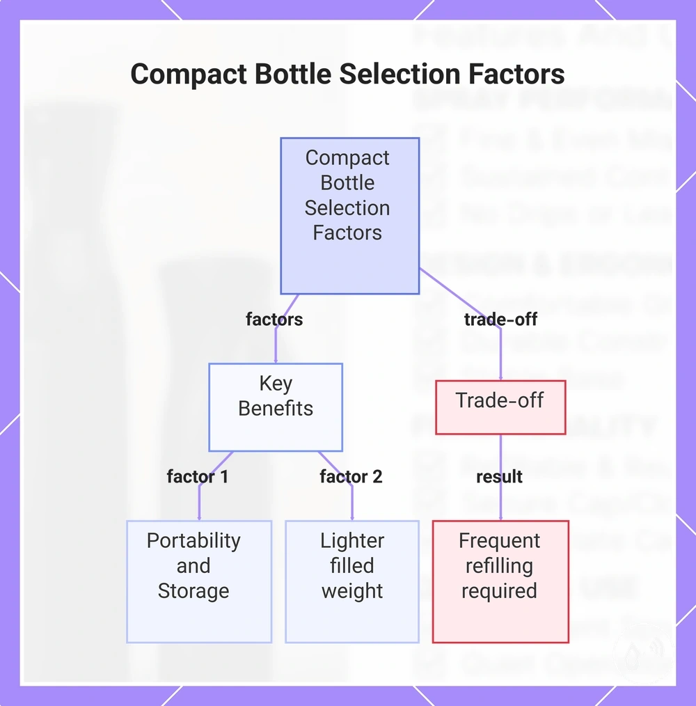 Compact Bottle Selection Factors