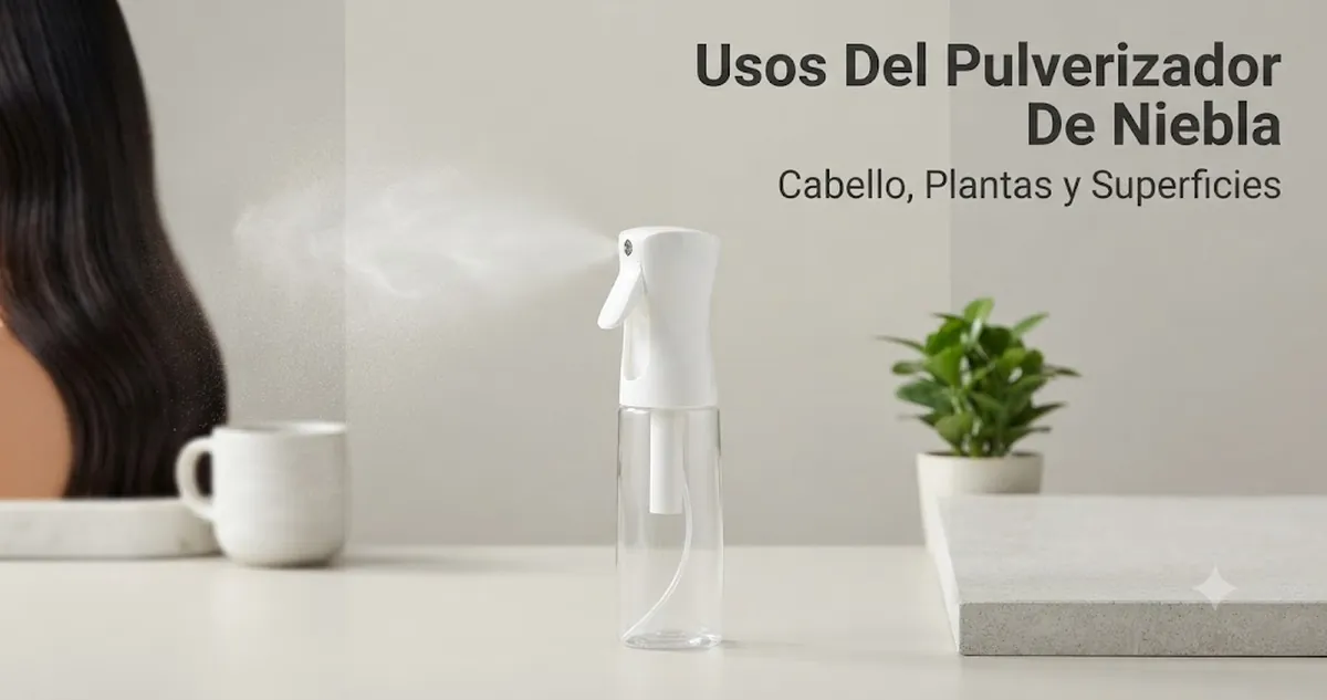 Pulverizador de niebla continua empleado para el cabello, las plantas y superficies domésticas