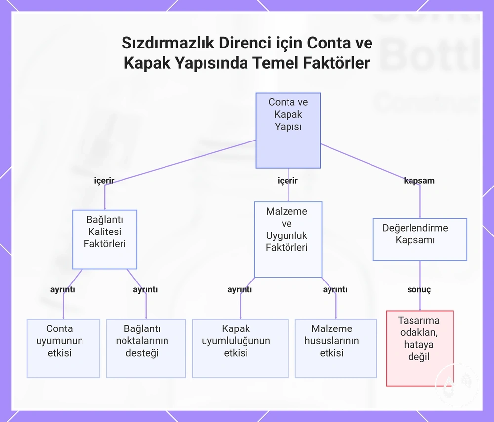Sızdırmazlık Direnci için Conta ve Kapak Yapısında Temel Faktörler