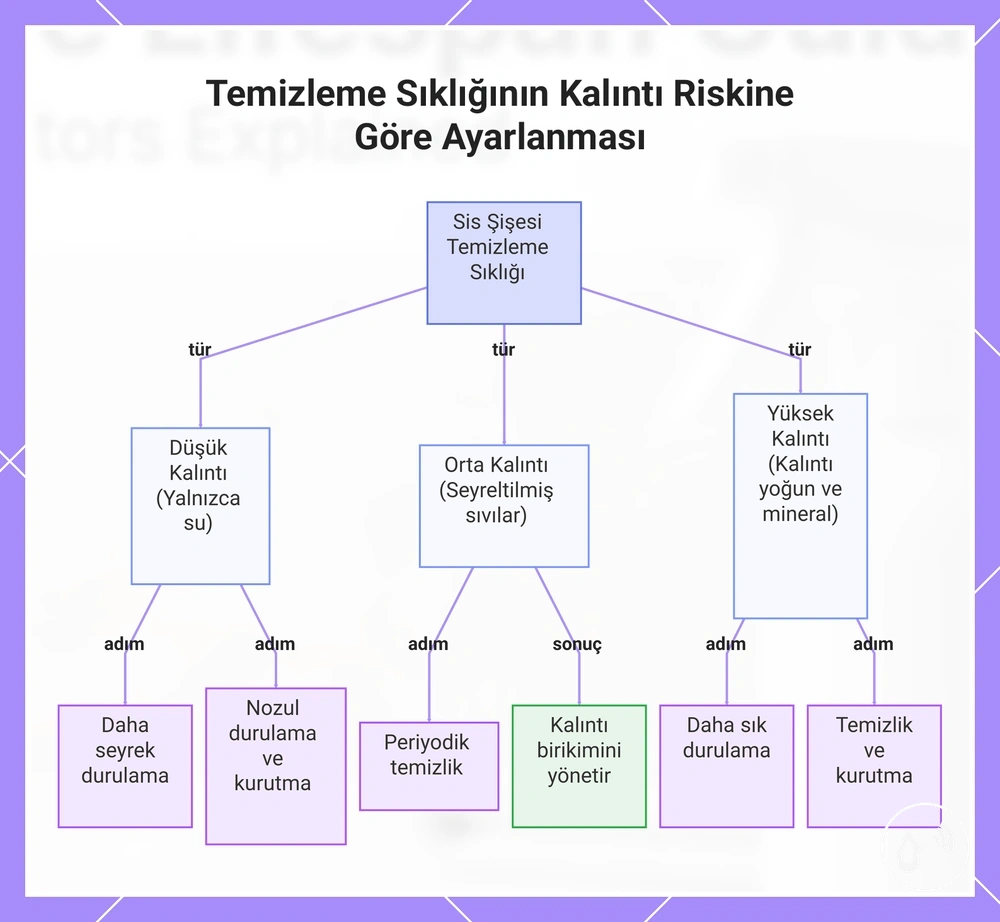 Temizleme Sıklığının Kalıntı Riskine Göre Ayarlanması